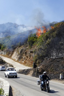 Incendies en Haute-Corse: des feux contenus après avoir parcouru environ 2.000 hectares Incendies en Haute-Corse: des feux contenus après avoir parcouru environ 2.000 hectares