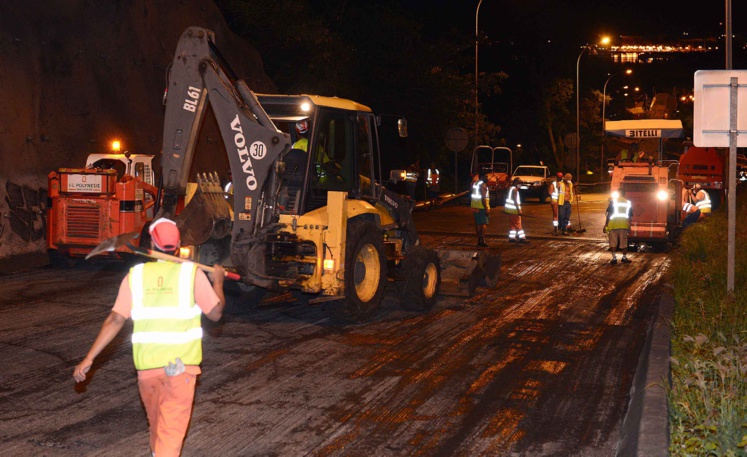Circulation modifiée et chaussée réduite dès mercredi soir entre Outumaoro et le carrefour Taina Circulation modifiée et chaussée réduite dès mercredi soir entre Outumaoro et le carrefour Taina