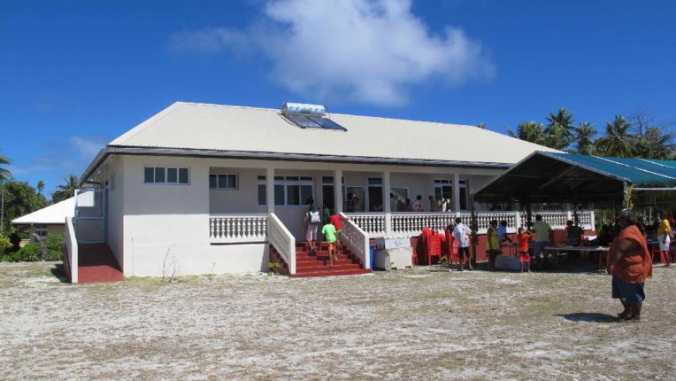 Inauguration de la nouvelle cantine scolaire de Tikehau
