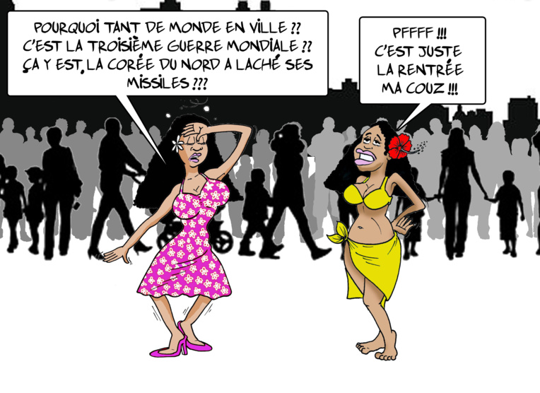 " La rentrée scolaire " vu par Munoz