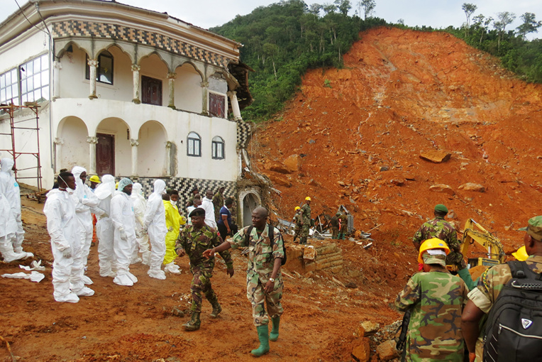 La Sierra Leone pleure ses morts, dont une centaine d'enfants, emportés par les inondations
