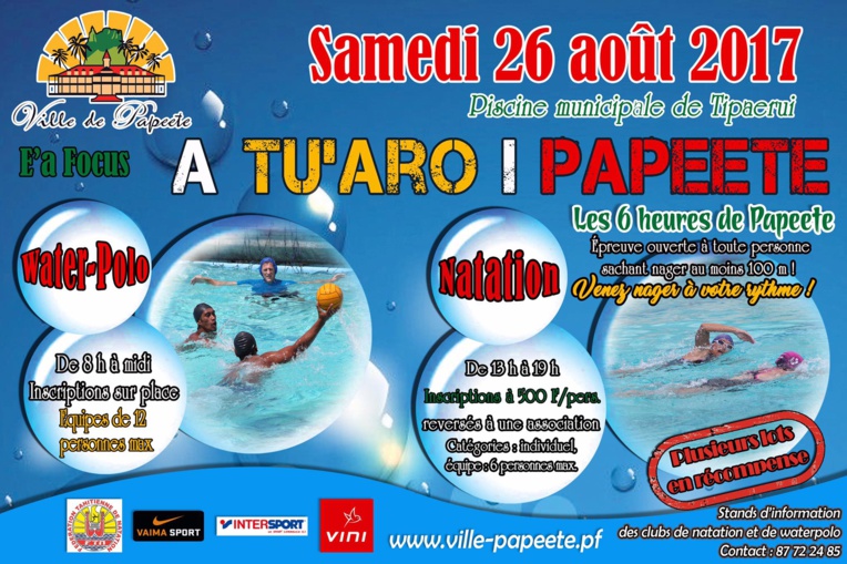 E'a Focus - A Tu'aro i Papeete : deux événements sportifs à Papeete le 26 août