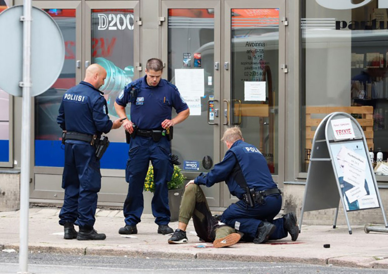 Attaque en Finlande : le suspect avait été signalé pour radicalisation Attaque en Finlande : le suspect avait été signalé pour radicalisation