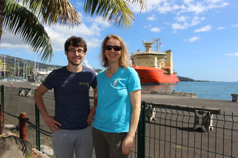Maxime Duchet et Sabine Mecking.