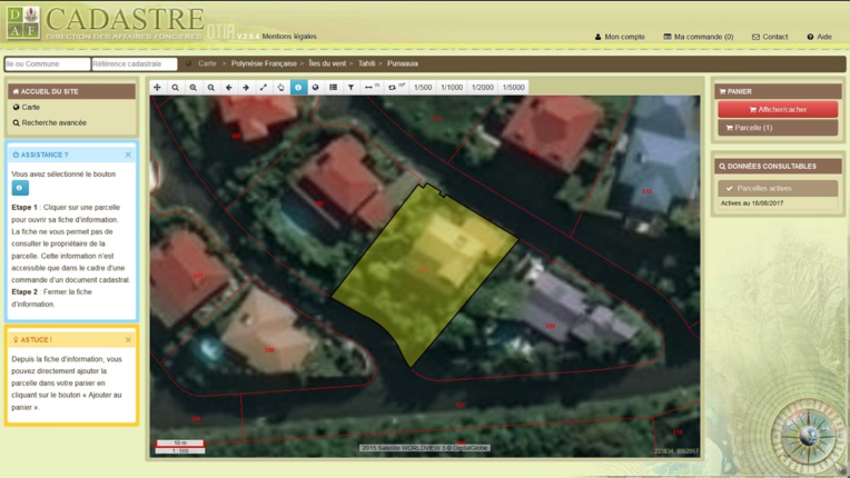 Le cadastre du fenua accessible en ligne dès aujourd'hui