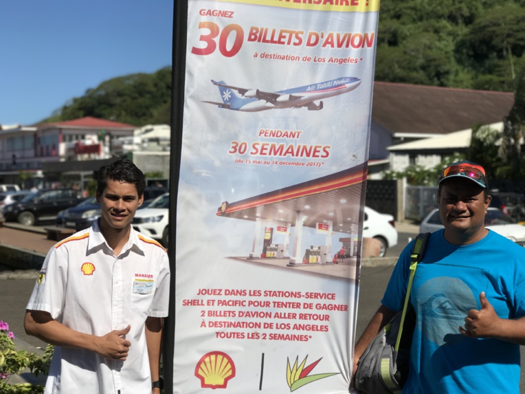 Le bulletin gagnant a été joué à la station-essence Shell de Uturoa.