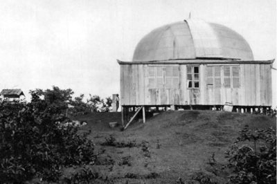 L’observatoire du mont Faiere vers 1910