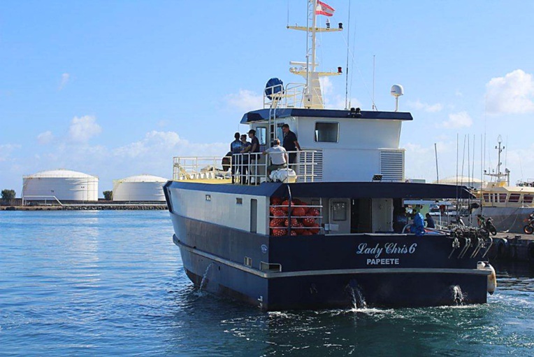 Permis de naviguer pour le palangrier Lady Chris 6 Permis de naviguer pour le palangrier Lady Chris 6