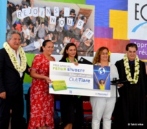 Cérémonie de graduation de la promotion Tahiti Infos de l'ECT