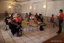 "jeunes" de la cellule emploi de la mairie de Papeete vont démarrer leur contrat ce vendredi. "jeunes" de la cellule emploi de la mairie de Papeete vont démarrer leur contrat ce vendredi.