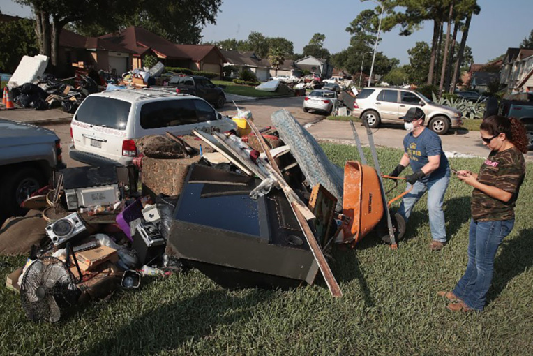 L'Amérique panse lentement ses plaies, une semaine après Harvey L'Amérique panse lentement ses plaies, une semaine après Harvey