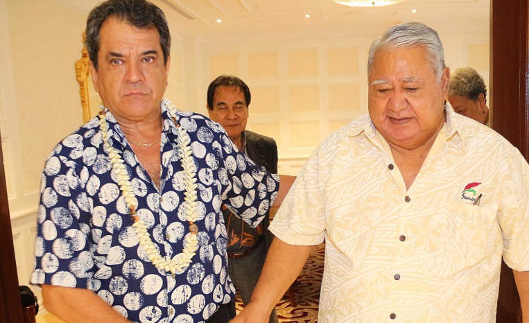Fritch s’entretient avec le Premier ministre des Samoa