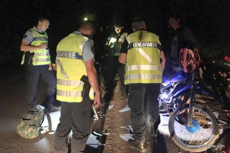 La gendarmerie sur la route contre les runs La gendarmerie sur la route contre les runs