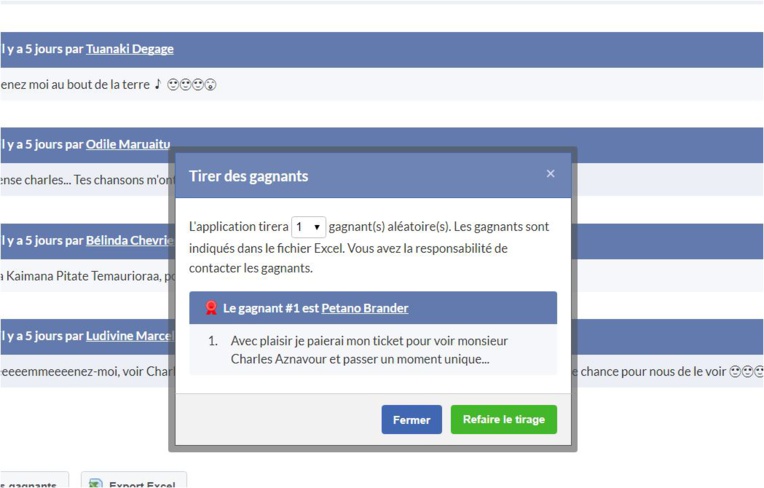 Gagne deux places pour le concert de Charles Aznavour en participant au jeu Facebook Tahiti-infos Gagne deux places pour le concert de Charles Aznavour en participant au jeu Facebook Tahiti-infos