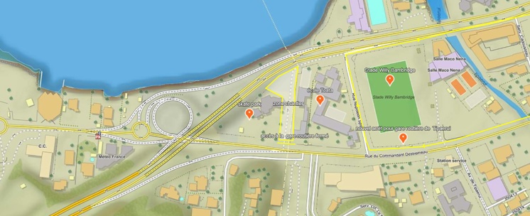 Déplacement temporaire de l’arrêt de bus de la gare routière deTipaerui Déplacement temporaire de l’arrêt de bus de la gare routière deTipaerui