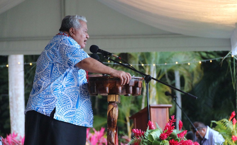 La cérémonie a été marquée par le discours du président sortant, Peter Christian, des Etats Fédérés de Micronésie, et par le discours du Premier ministre des Samoa, Tuilaepa Sailele Malielegaoi. La cérémonie a été marquée par le discours du président sortant, Peter Christian, des Etats Fédérés de Micronésie, et par le discours du Premier ministre des Samoa, Tuilaepa Sailele Malielegaoi.