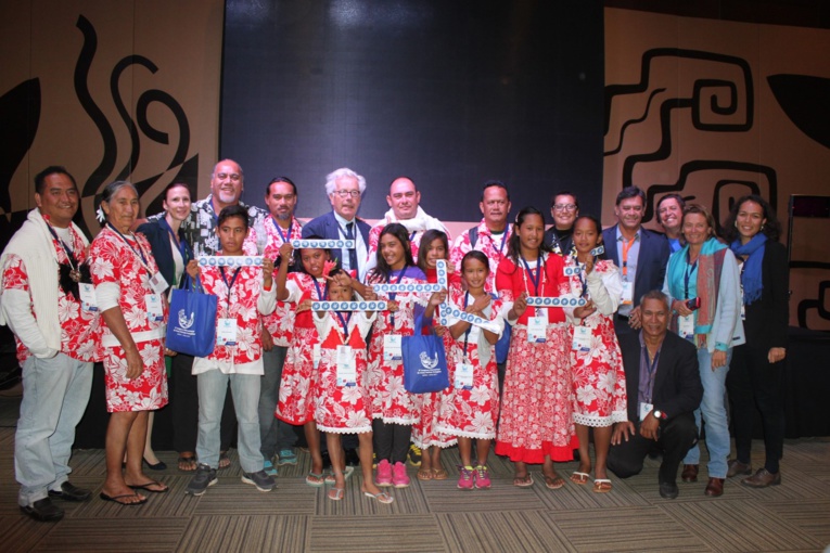 Maina Sage au congrès international sur les Aires marines protégées Maina Sage au congrès international sur les Aires marines protégées