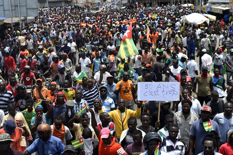 Togo: nouvelle manifestation de masse à Lomé à l'appel de l'opposition Togo: nouvelle manifestation de masse à Lomé à l'appel de l'opposition