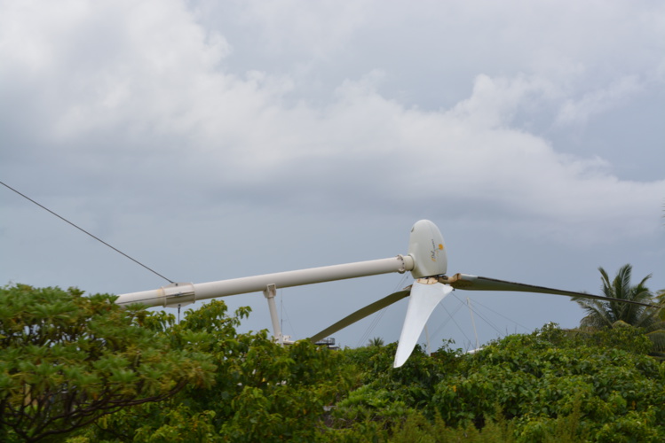 Les éoliennes de la société Te Mau Ito Api sont en panne depuis 2009.
