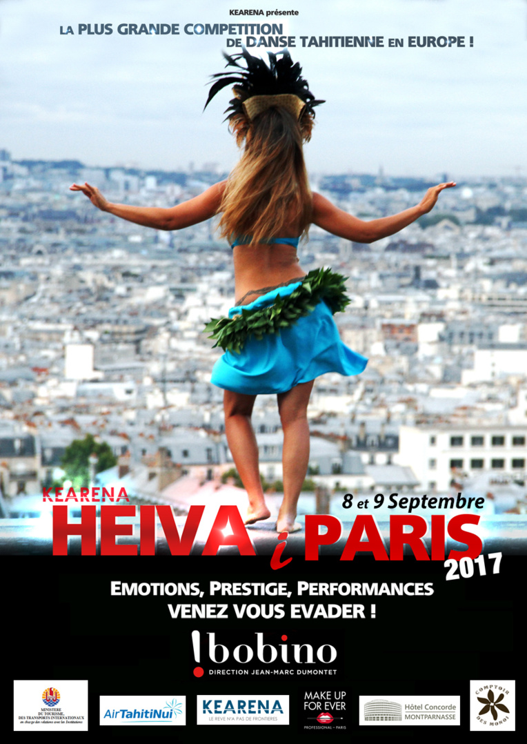 Heiva i Paris 2017 : 130 solistes sur la scène de Bobino Heiva i Paris 2017 : 130 solistes sur la scène de Bobino