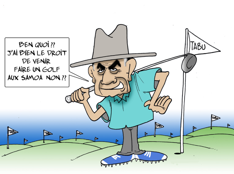 " Forum des îles du Pacifique " vu par Munoz " Forum des îles du Pacifique " vu par Munoz