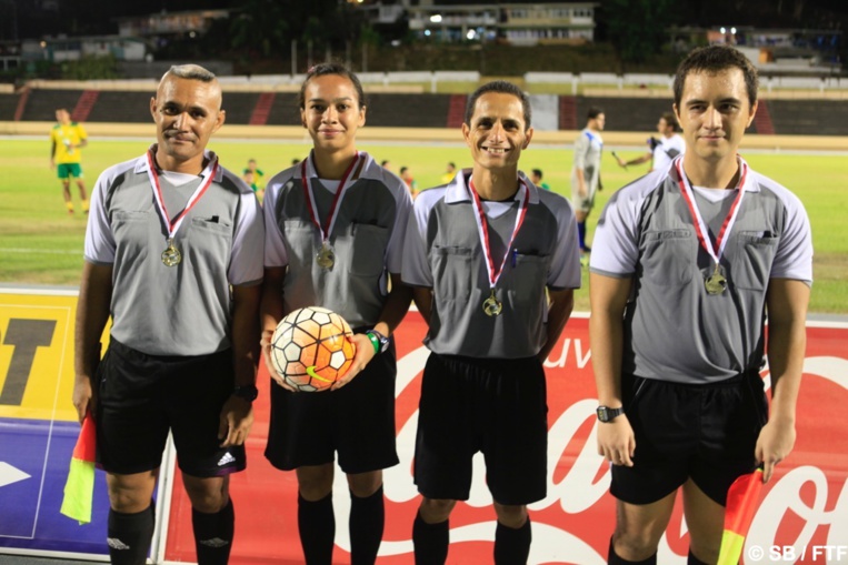 Le match a été arbitré par Philippe Revel Le match a été arbitré par Philippe Revel