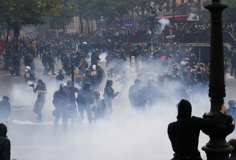 Code du travail : mobilisations en régions, début de la manifestation à Paris Code du travail : mobilisations en régions, début de la manifestation à Paris