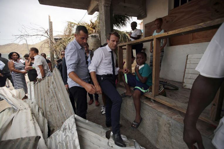 Irma: après Saint-Martin, Macron au chevet de Saint-Barthélemy Irma: après Saint-Martin, Macron au chevet de Saint-Barthélemy