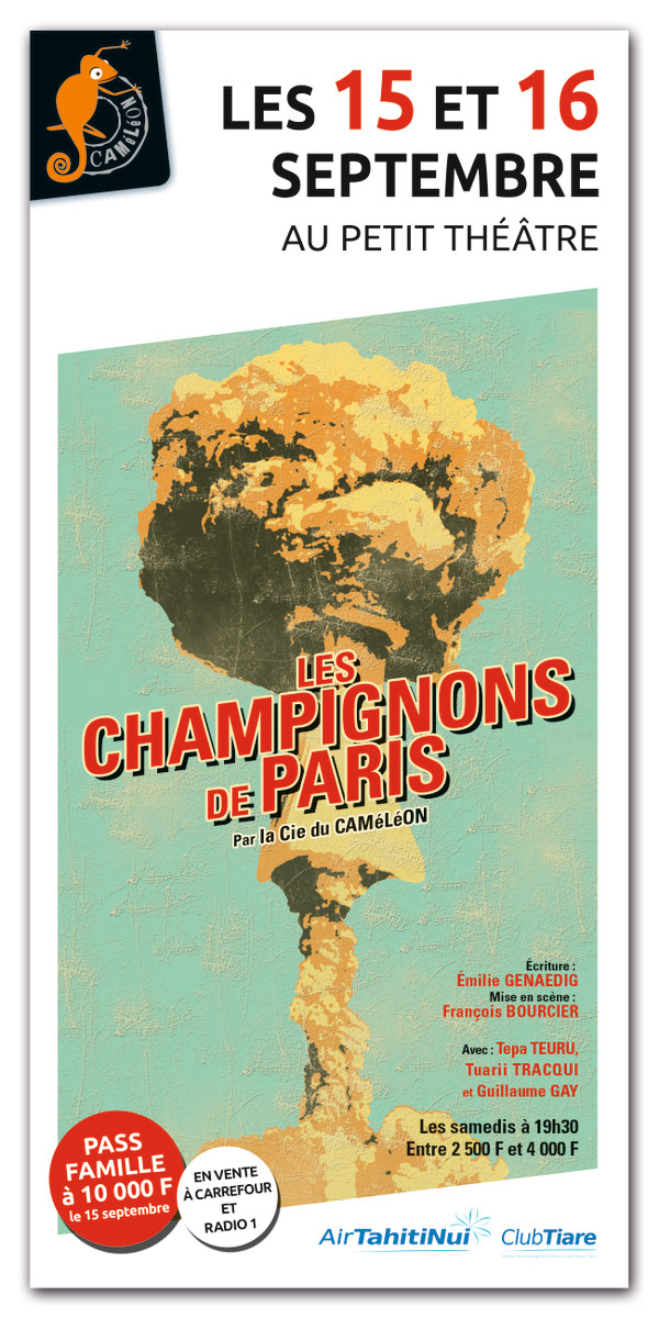 "Les champignons de Paris" : la pièce anti-nucléaire rejouée vendredi et samedi