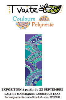 L'artiste Tvaite aux cimaises de Pacific Plaza L'artiste Tvaite aux cimaises de Pacific Plaza