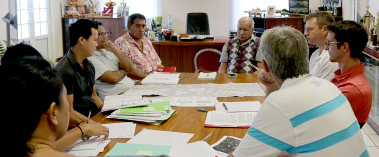 Projet d’aménagement de la route de ceinture de Paea