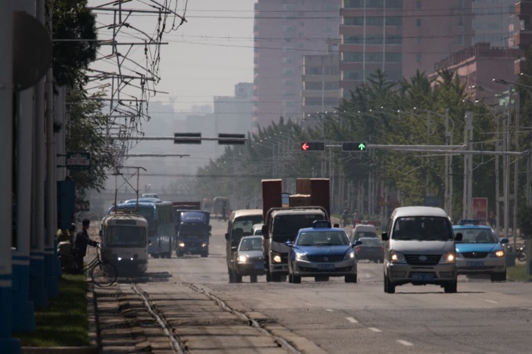 A Pyongyang, le prix de l'essence grimpe après les sanctions A Pyongyang, le prix de l'essence grimpe après les sanctions