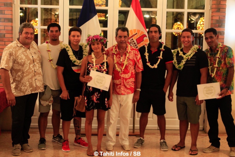 La fédération tahitienne de surf a plusieurs athlètes inscrits