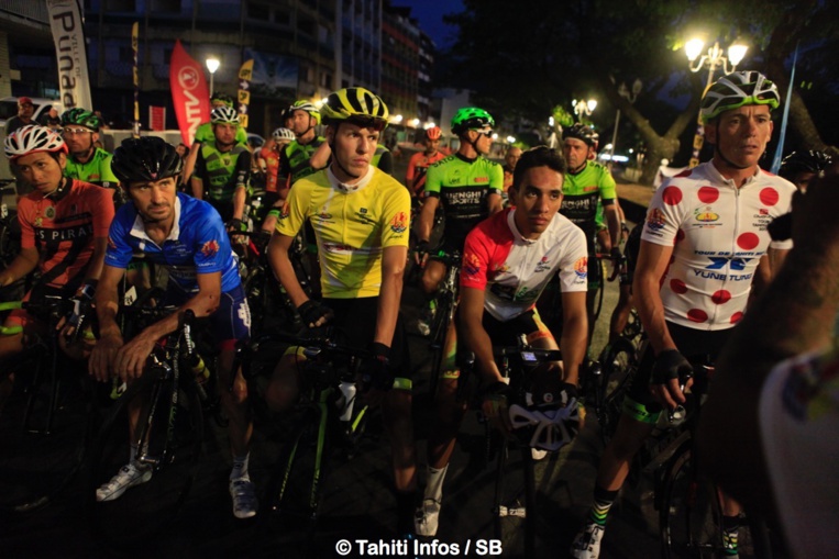 Julien Buisson, en jaune, remporte le Tour de Tahiti Nui 2017 Julien Buisson, en jaune, remporte le Tour de Tahiti Nui 2017