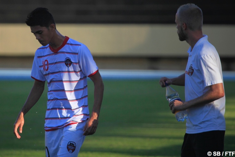 Manuarii Hauata (Central), auteur d'un doublé contre Tefana Manuarii Hauata (Central), auteur d'un doublé contre Tefana