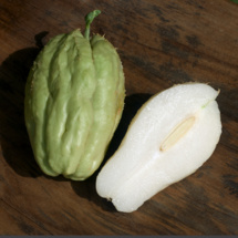 Découvrez un fruit ou une plante chaque jour: aujourd'hui, la chayotte Découvrez un fruit ou une plante chaque jour: aujourd'hui, la chayotte