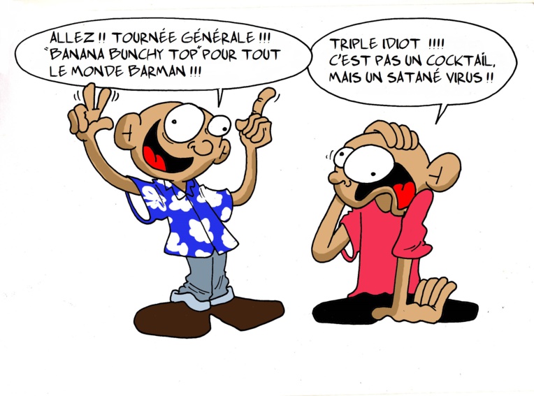 " Le Banana Bunchy Top Virus " vu par Munoz