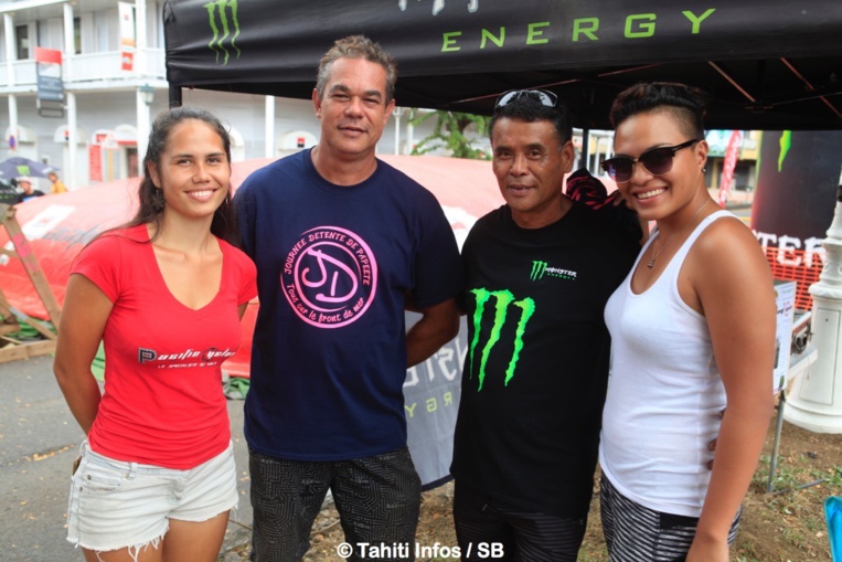 James Tom Sing Vien et son équipe