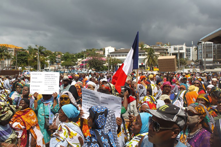 Des milliers de personnes de nouveau dans la rue contre la gratuité du visa entre Mayotte et les Comores