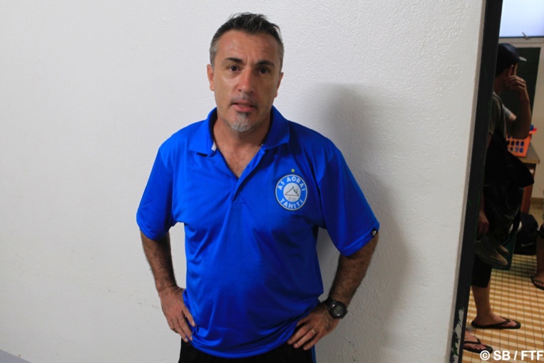 Frédéric Balch, coach d'Aorai Frédéric Balch, coach d'Aorai