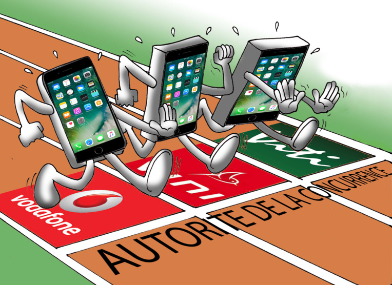 " Les opérateurs télécoms " vu par Munoz " Les opérateurs télécoms " vu par Munoz