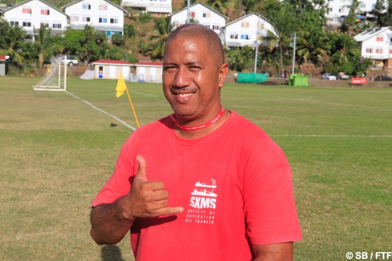 Heimana Salem, président de l'as Pirae Heimana Salem, président de l'as Pirae