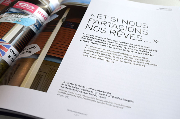 Tahiti et la TPR s'invitent dans la rade de Saint-Tropez