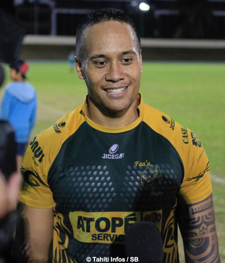 Andrew Vanaa a marqué un des essais de la rencontre