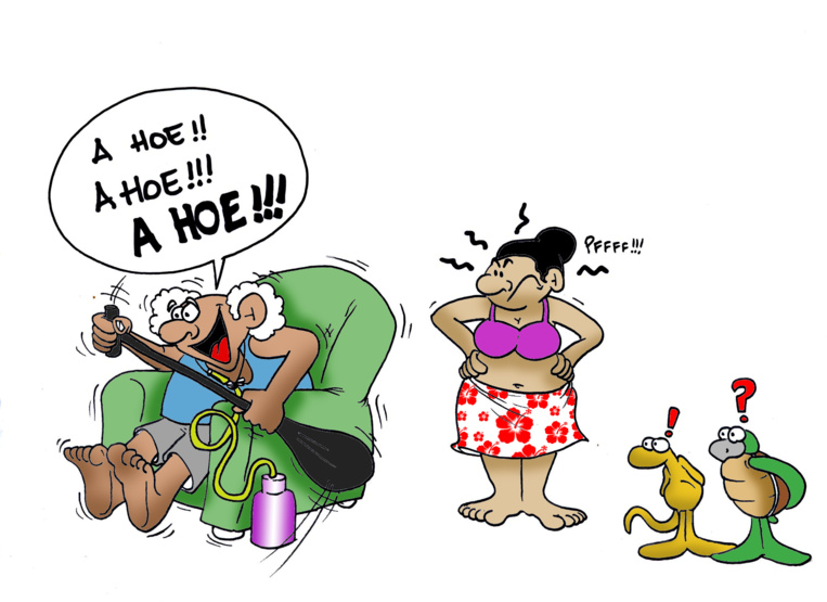 " La Moloka'i " vu par Munoz " La Moloka'i " vu par Munoz