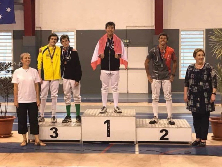Une médaille historique pour Jérémie Shan Sei Fan Une médaille historique pour Jérémie Shan Sei Fan