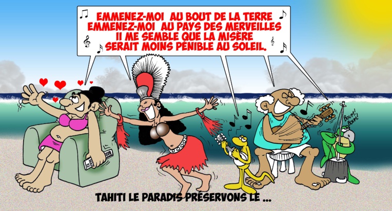 " Iaorana Charles Aznavour " par Munoz