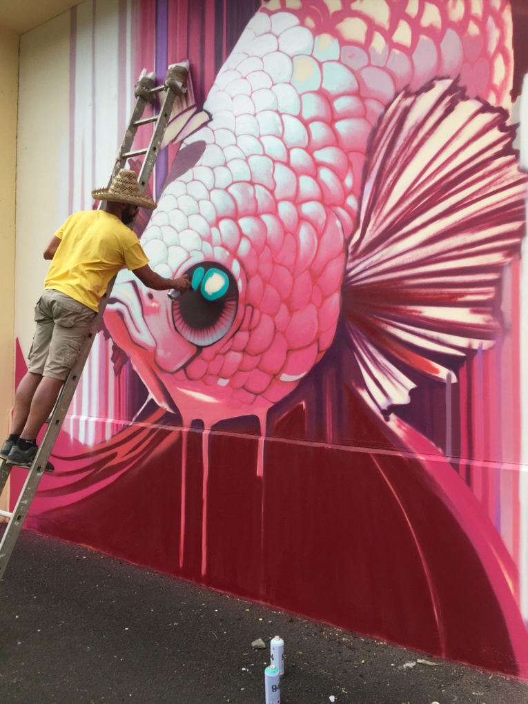 Le poisson venu d'Asie par le lyonnais Kalouf. Le poisson venu d'Asie par le lyonnais Kalouf.