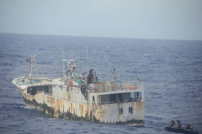 Une opération internationale de surveillance et de contrôle des pêches menée en Polynésie française