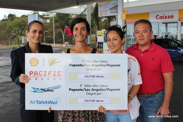 Marion, heureuse gagnante d’un voyage pour deux à Los Angeles